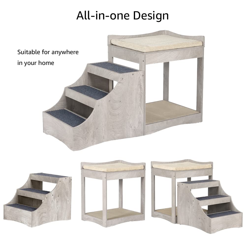 Unipaws bunk bed room setup shows modern furniture-style design in-room
