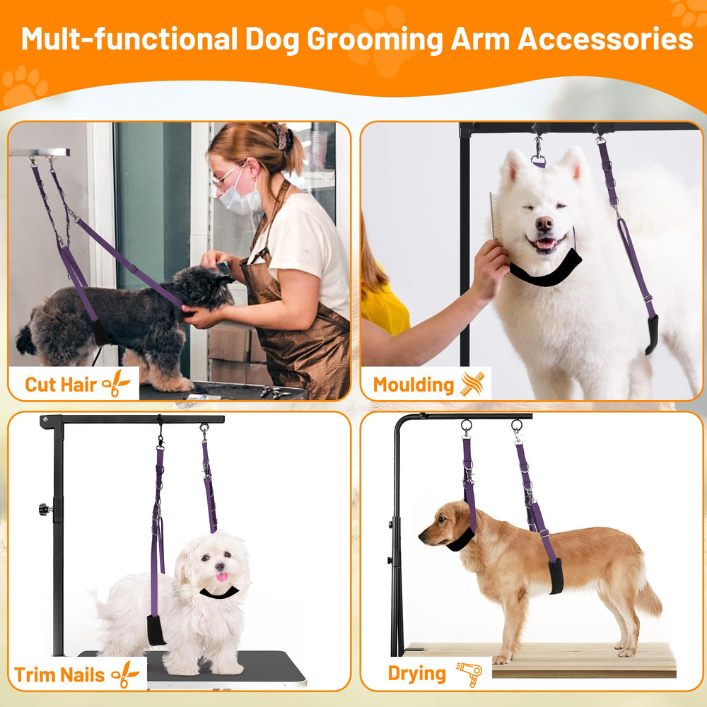 Uni PNR dog grooming gear suits small to medium dogs up to 60 pounds at home.