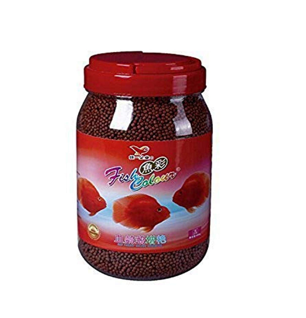 Uni-President Fish Colour Color Enhancing Red Parrot & Cichlid Food floating pellet for vibrant color and easy digestion