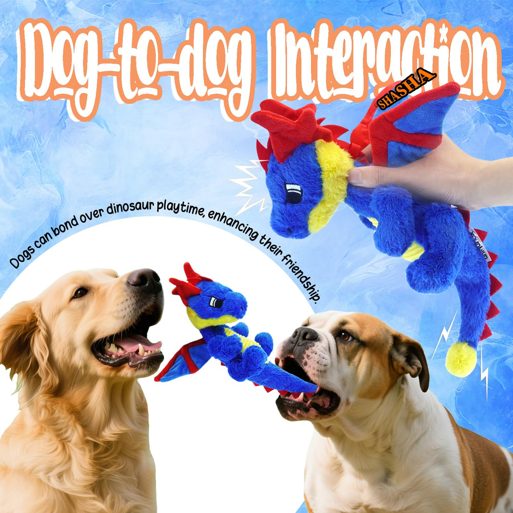 UNIQUBOX Original Blue Dinosaur toy is easy to grip and handle during play