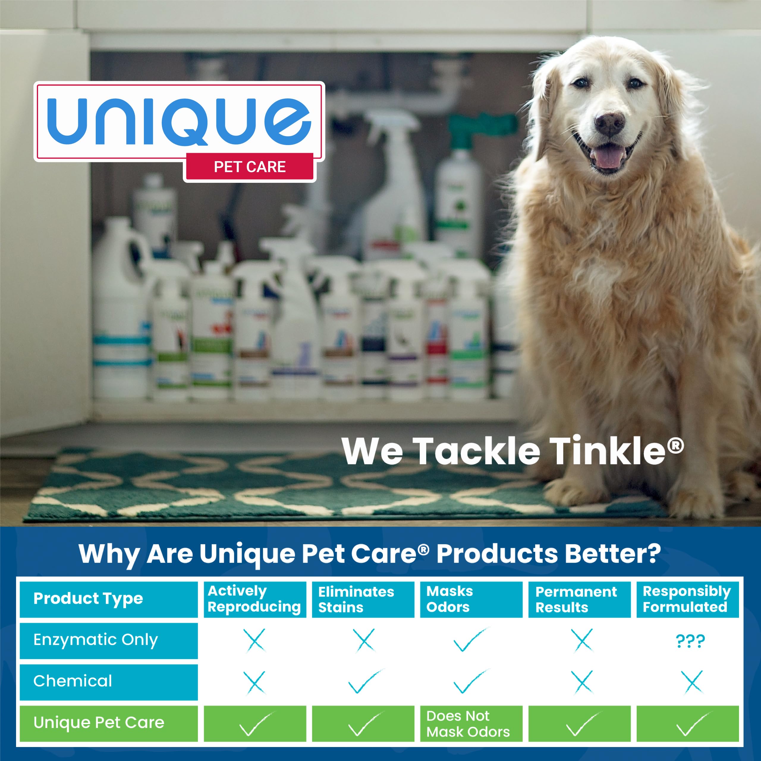 Unique Kennels Cages Pet Bed Cleaning scene demonstrates multi-surface effectiveness.