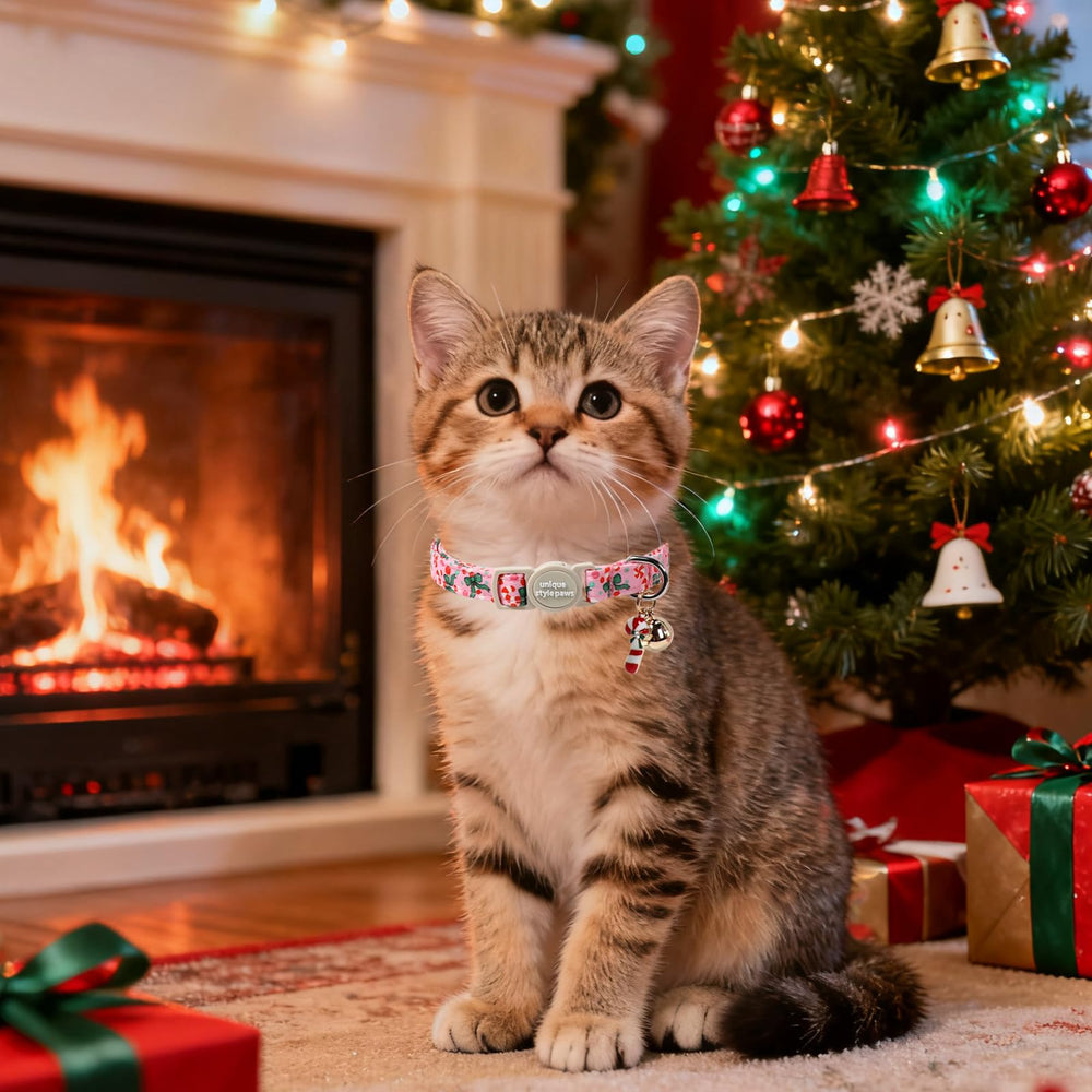 Unique Style Paws cute Bell Paw design enhances festive charm and sound.