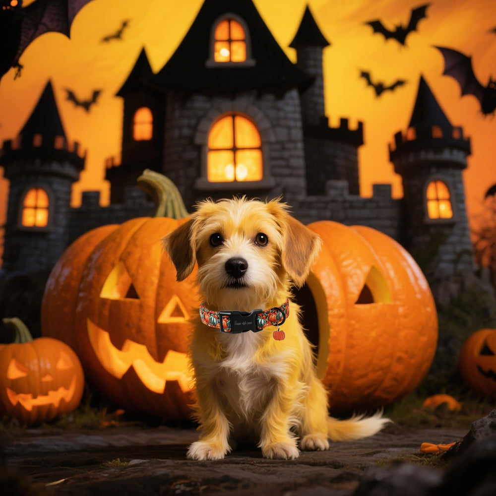 Unique Style Paws cotton-polyester dog collar for comfortable daily wear