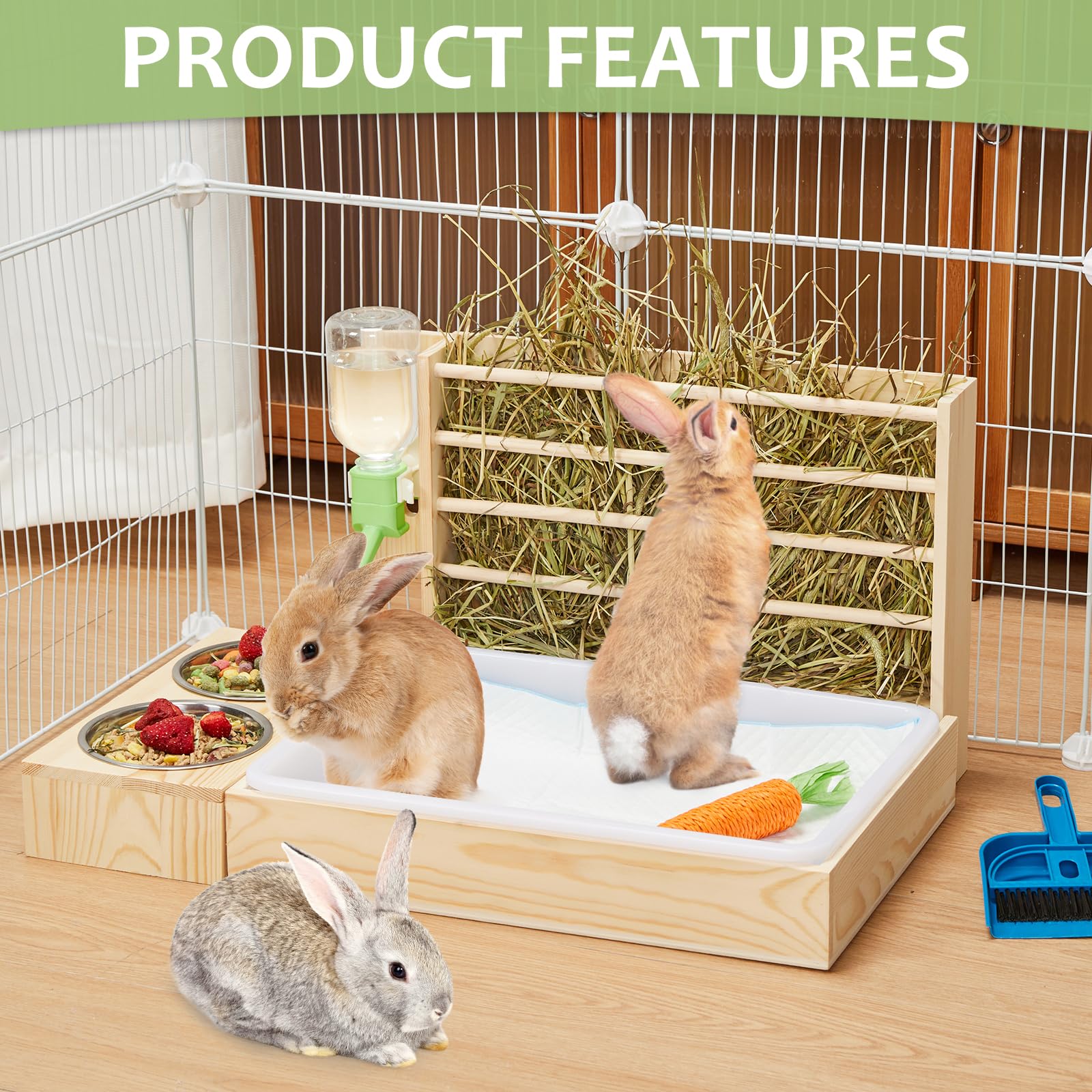 UNMOONY removable-litter-pan-for-easy-cleaning quick cleanup feature