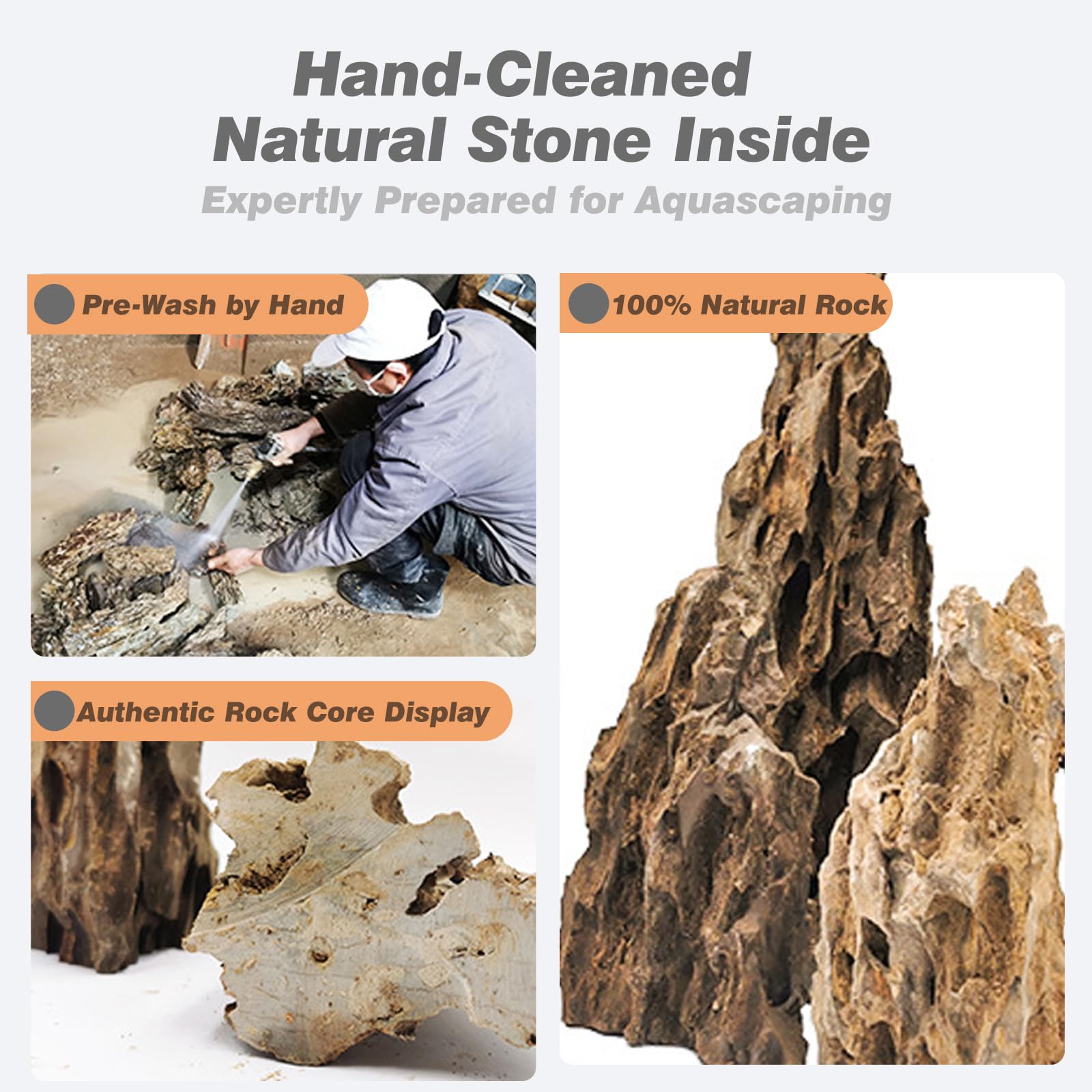 Unocho Dragon Stone paludarium setup offers natural rock features for amphibian habitats