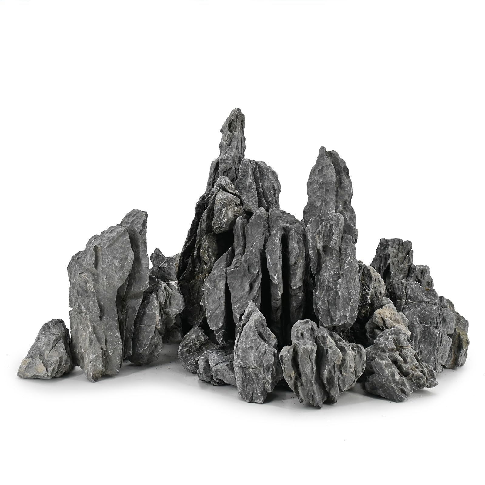 Unocho Seiryu Rock miniature garden decoration supports habitat aesthetics.