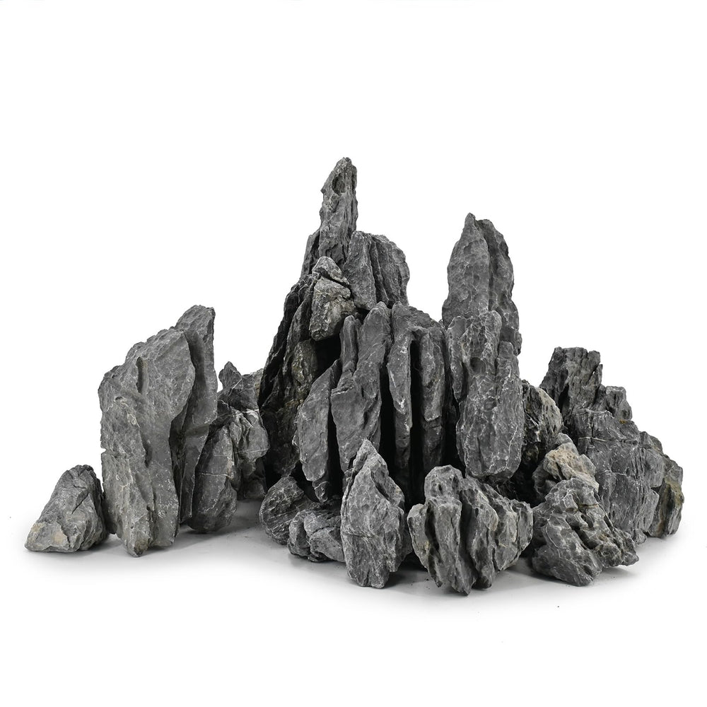 Unocho Seiryu Rock miniature garden decoration supports habitat aesthetics.