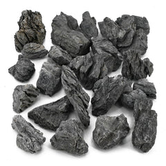 Unocho Seiryu Rock texture detail highlights rugged surface for plant attachment.