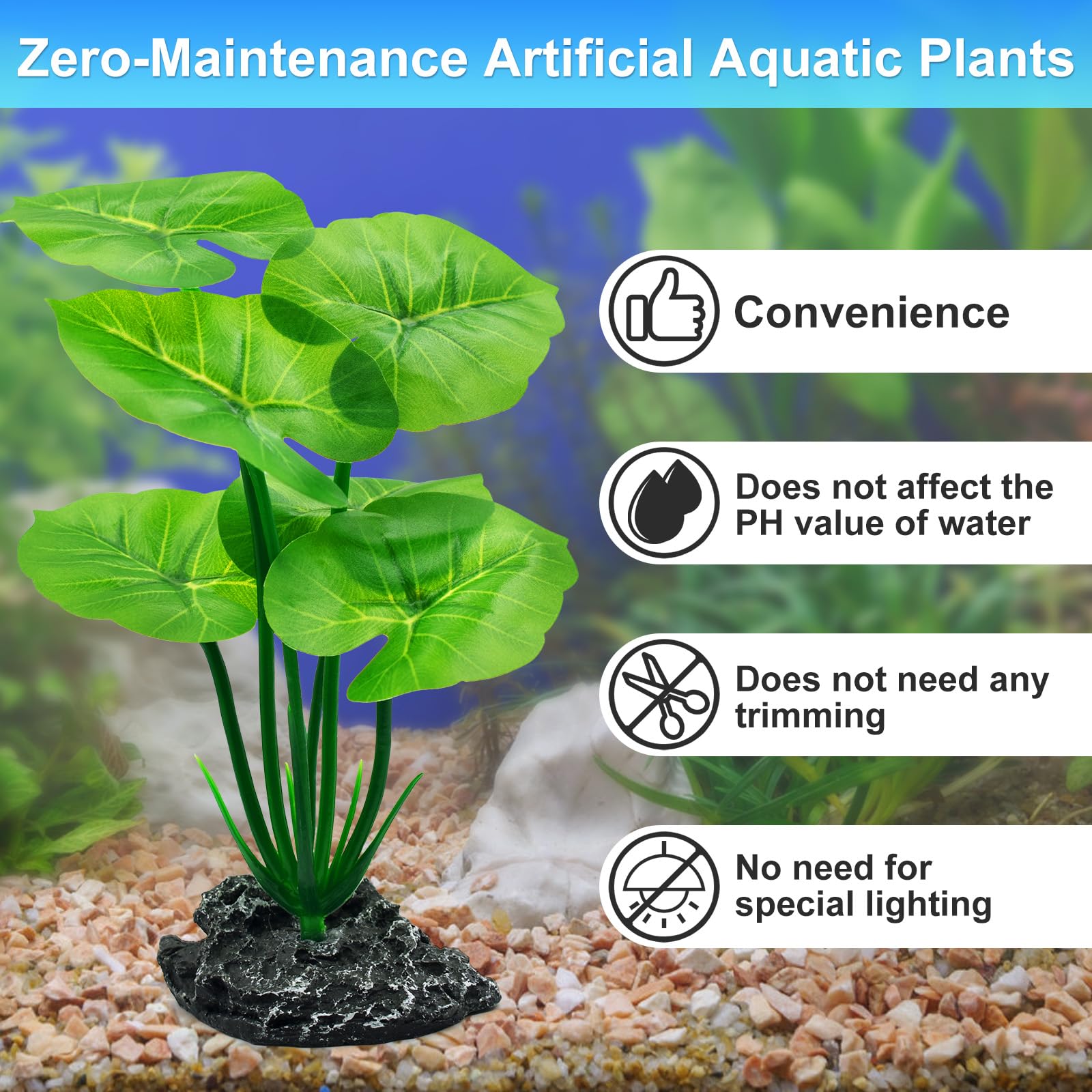 Uoiispet pre-use soak enhances leaf flexibility and display