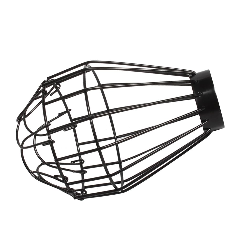 Uonlytech cubre bombilla de metal, jaula protectora para seguridad