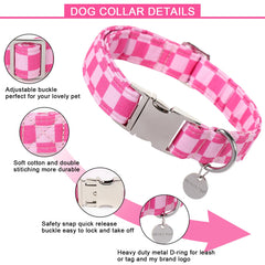 UP URARA PUP cotton summer collar on dog demonstrates breathable comfort.