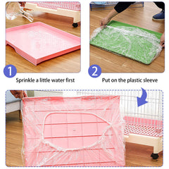 upcessory large-size cage liner fits 70x50cm trays for versatile setups.