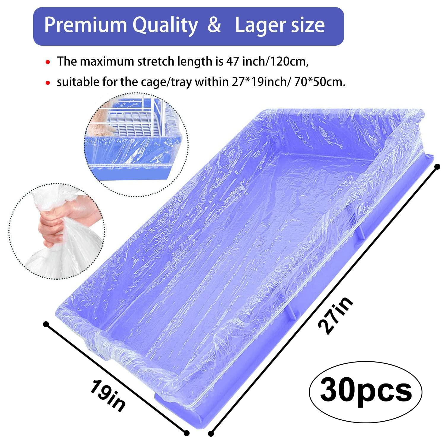upcessory rabbit cage liner 47in fits 27x19 inch trays