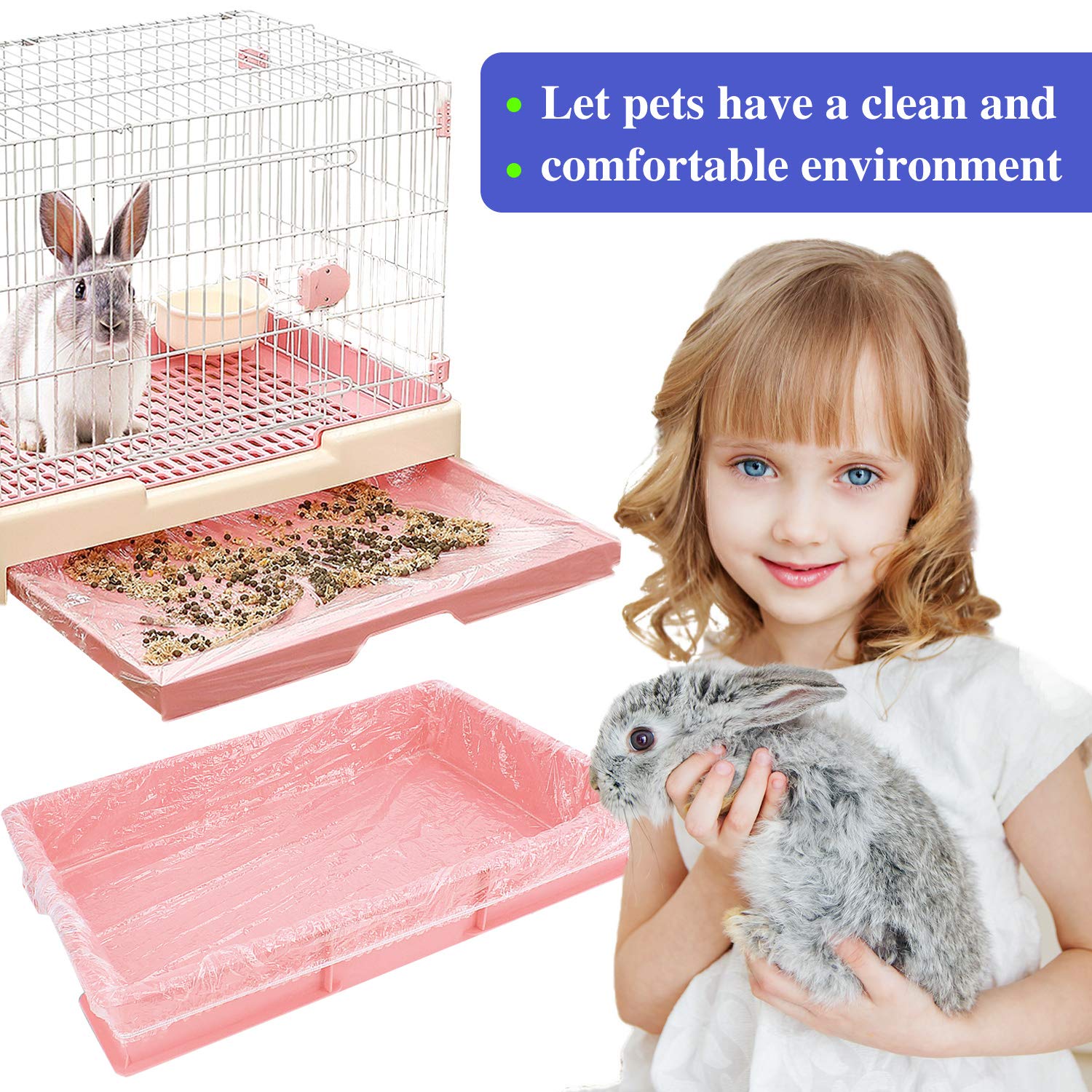upcessory small-animal cage liner suited for rabbits, hamsters, guinea pigs, and more.