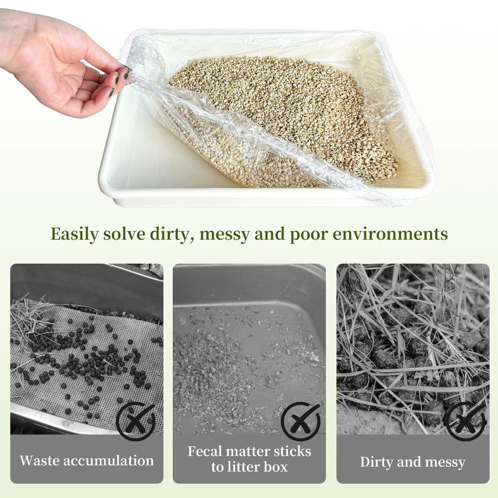 Upcessory liners in use for rabbits, hamsters, and other small pets