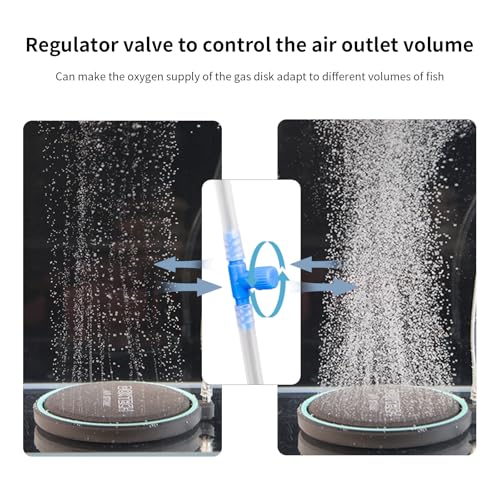 UPETTOOLS control valve air diffuser enables adjustable airflow for tailored aeration.
