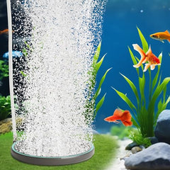 UPETTOOLS sintered ceramic air stone demonstrates durable design for fresh and saltwater tanks.