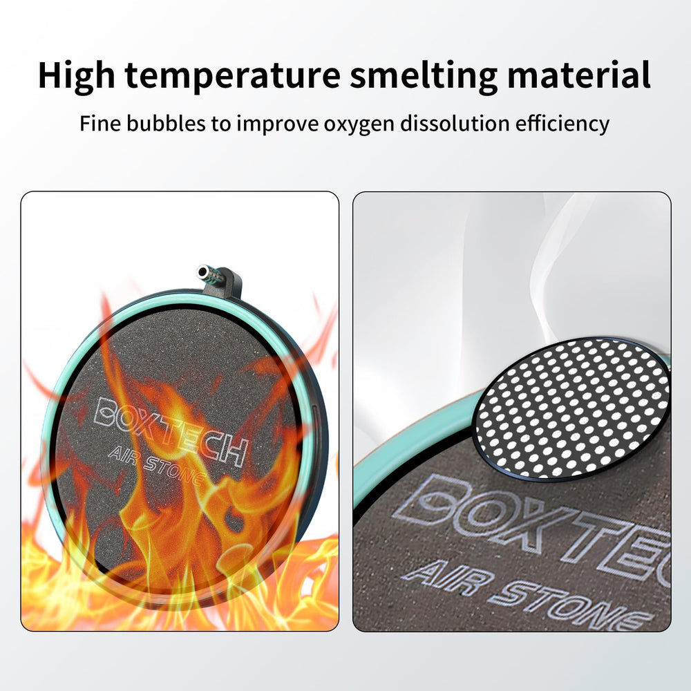 UPETTOOLS soak-before-use airstone ensures immediate bubbling after setup.