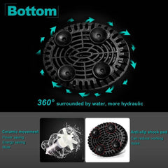 UPETTOOLS submersible water pump in aquarium setup with reliable circulation.