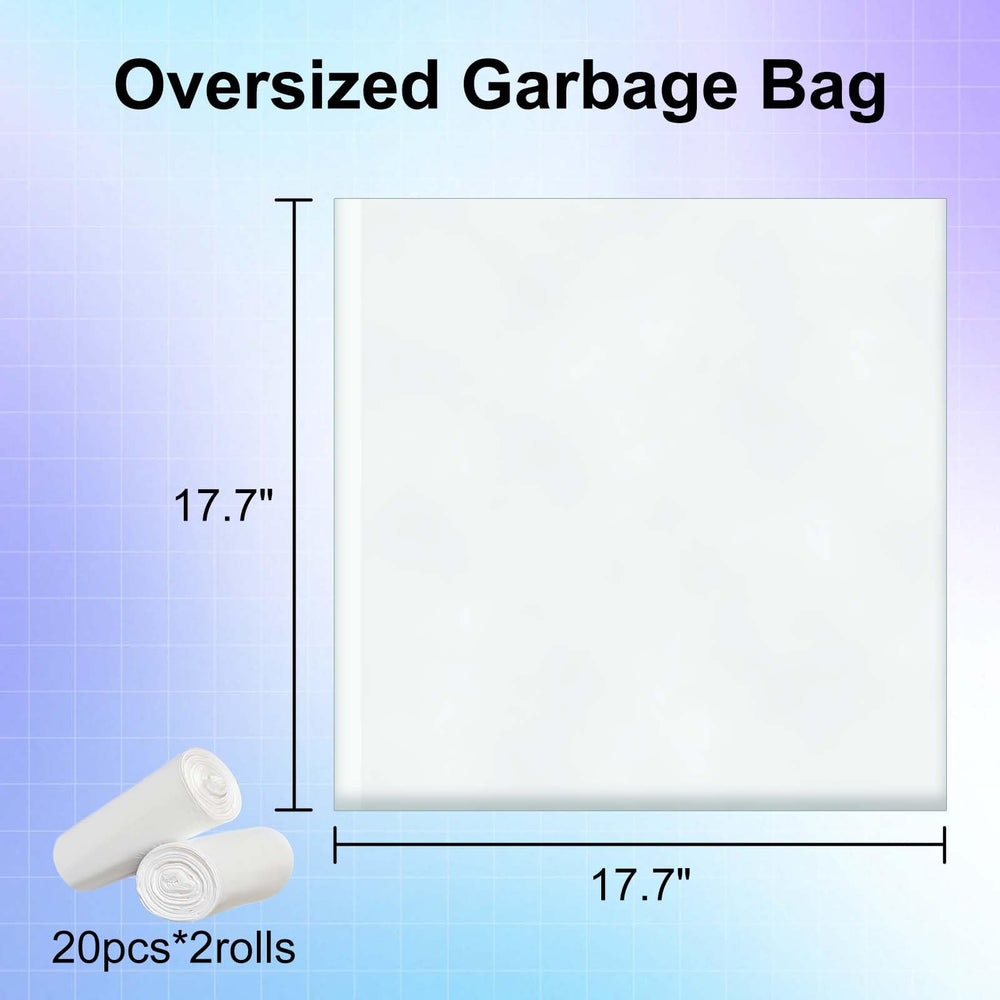 UPFAS kitchen bin liner for mess-free disposal.