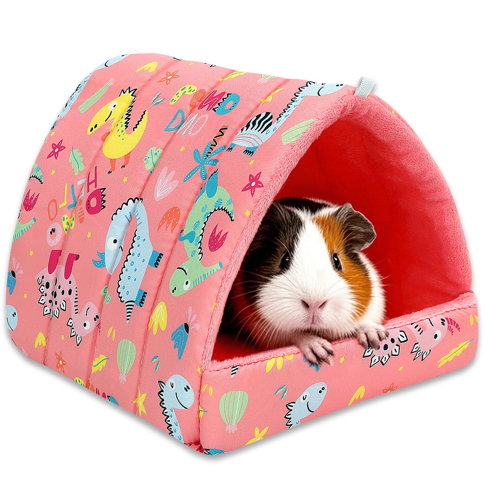 UPINS Guinea Pig Bed front view shows a cozy, secure hideout for small pets