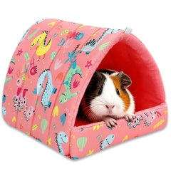 UPINS Guinea Pig Bed front view shows a cozy, secure hideout for small pets