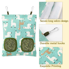 UPINS hay bag durable material closeup highlights abrasion-resistant stitching