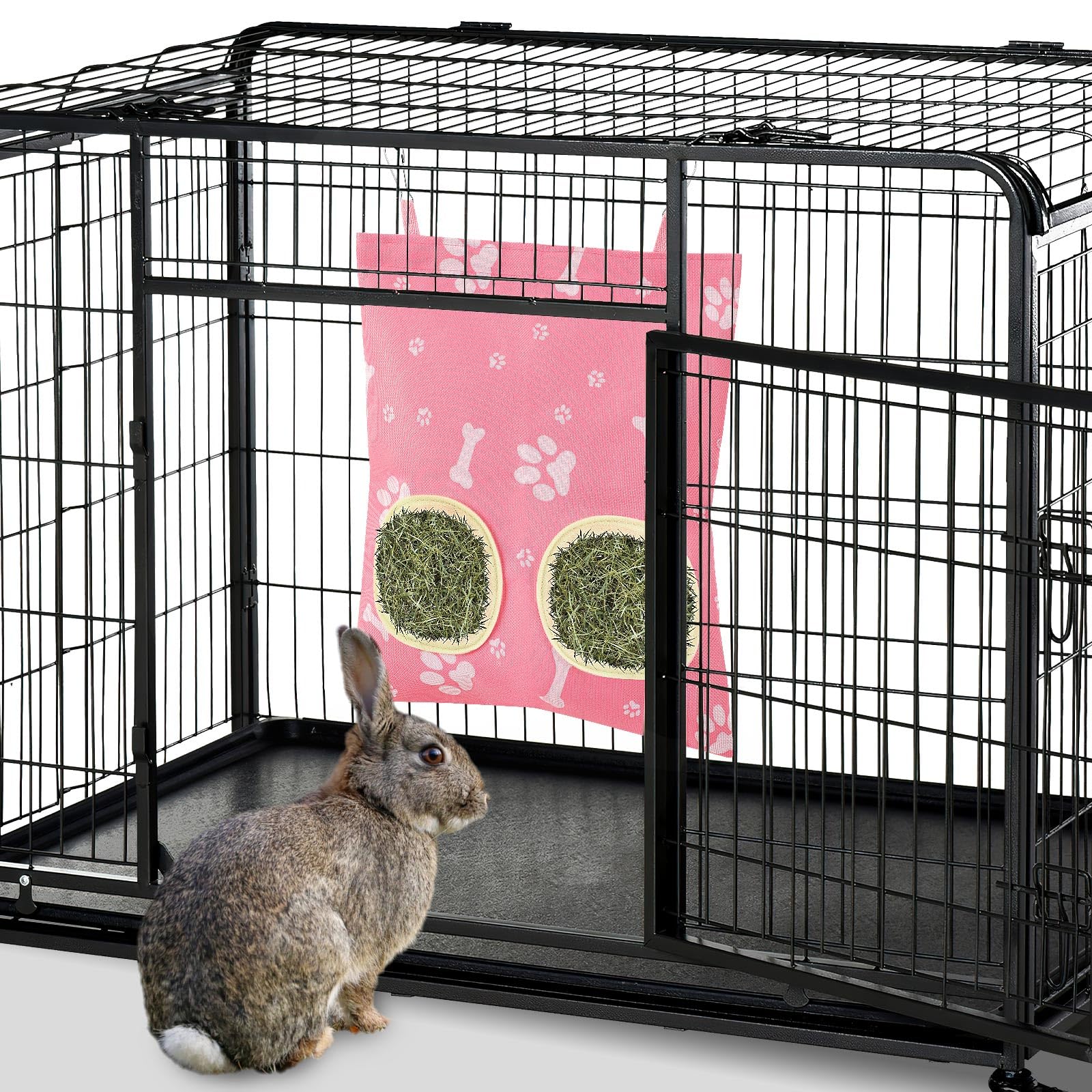 UPINS hay bag small pets friendly size fits rabbits hamsters and more