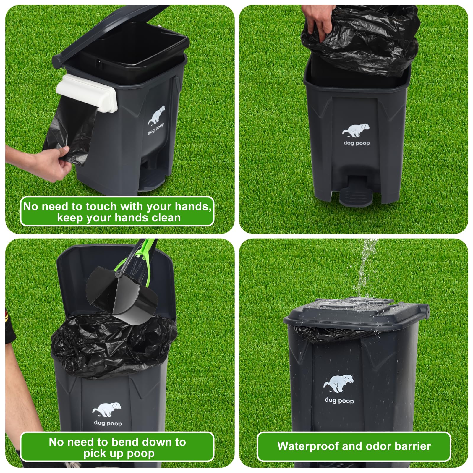 Uppcasir outdoor bags work with compatible 15L/20L cans