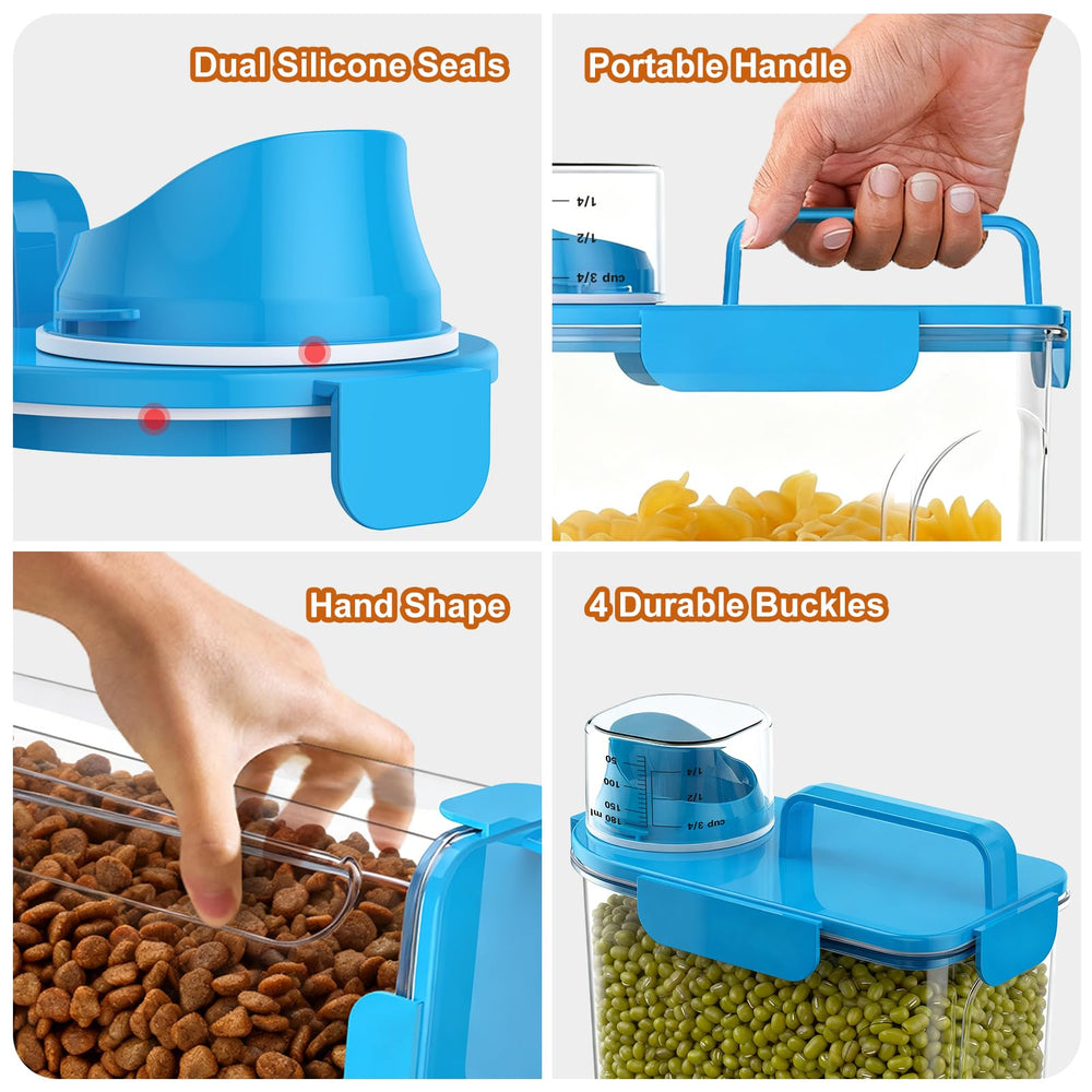 Uppetly measuring-cup included helps portion meals accurately