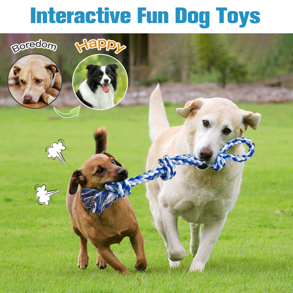 UPSKY rope toy sized for medium to large dogs during outdoor play