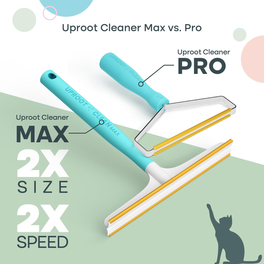 Uproot Cleaner Max handles large fabrics and rugs with fast results.