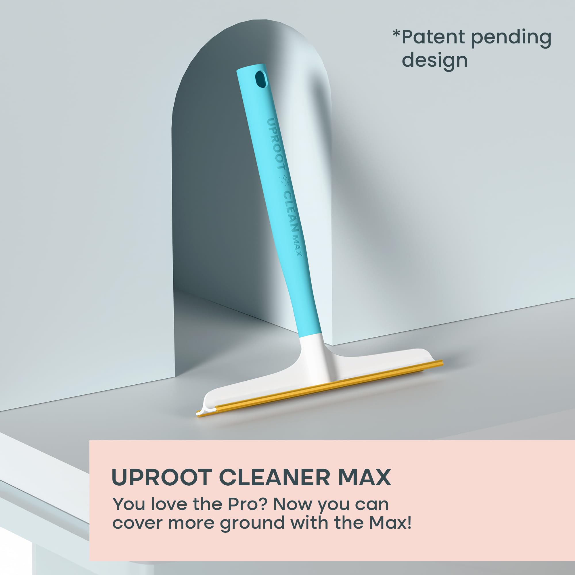 Uproot Cleaner Max simplifies pet-owner chores with a durable design.