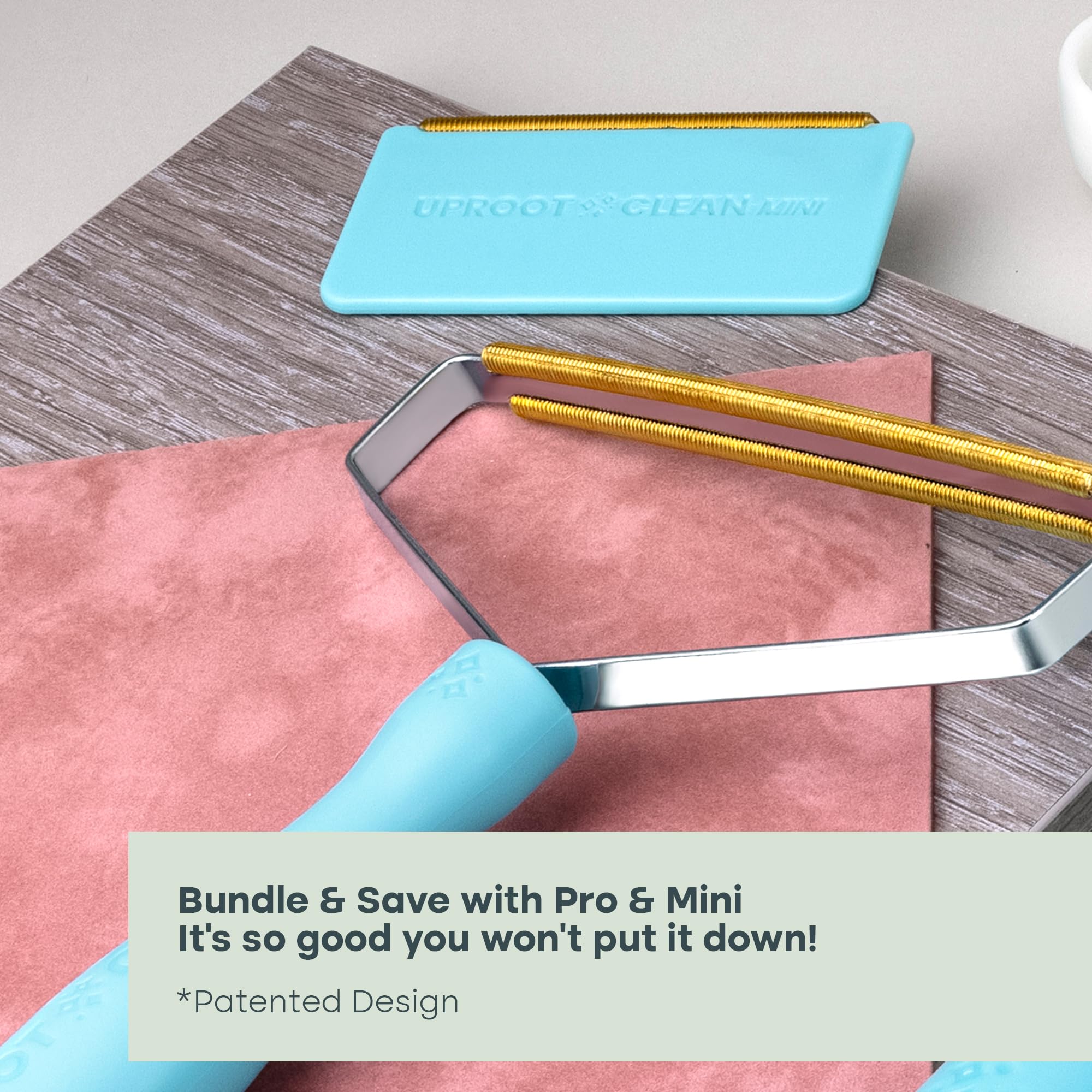 Uproot Cleaner Pro on-bed action for easy cleaning of blankets and beds