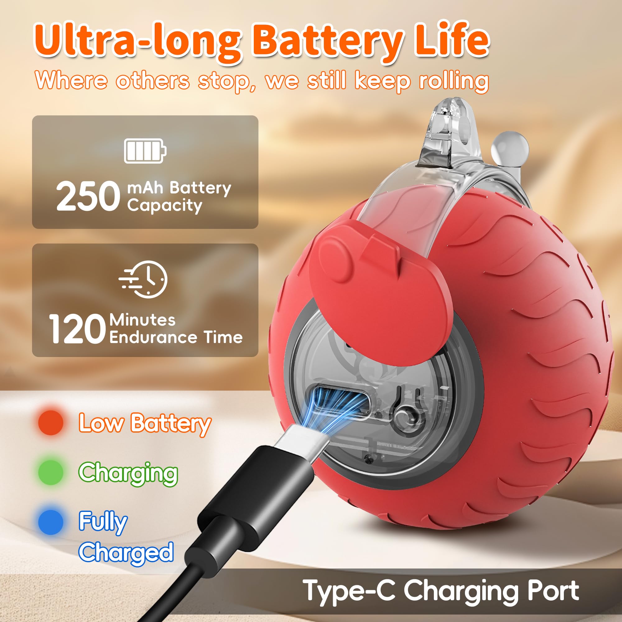 UPSKY cat ball toy sensor activation, touch sensing that re-engages curious felines.