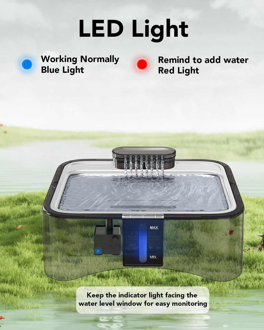 UPSKY replacement filters pack ensures ongoing clean water.