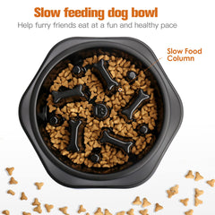 UPSKY Slow Feeder uses durable PP material for daily use.