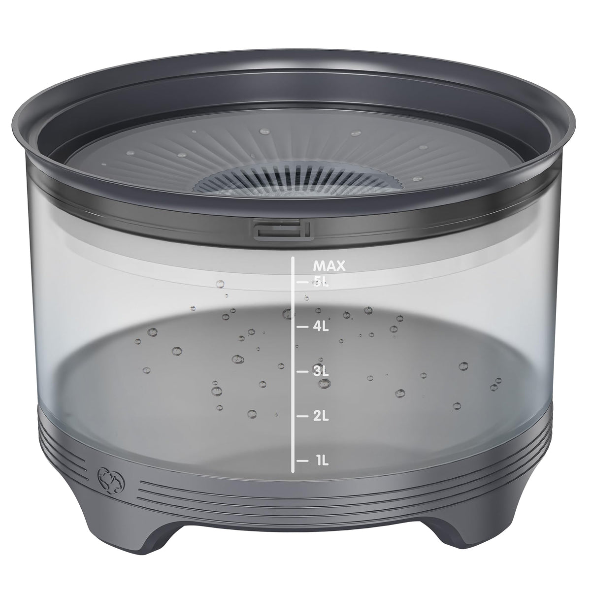 UPSKY 5.5L capacity dog water bowl keeps large dogs hydrated between refills.