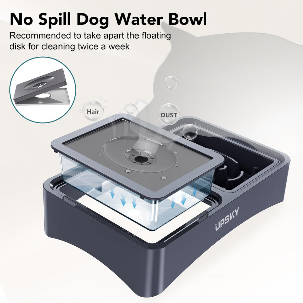 UPSKY anti-slip base stabilizes bowls during feeding