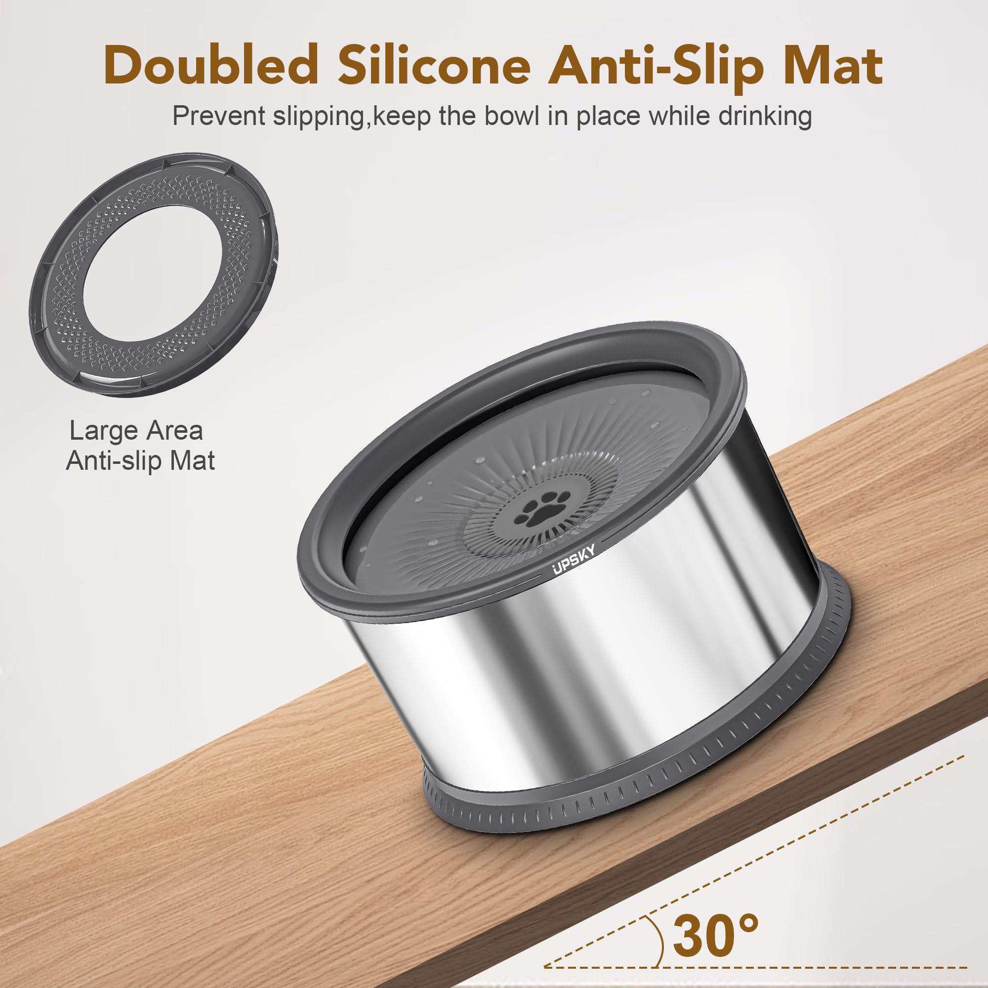 Upsky detachable-filter purifies water for fresher hydration.