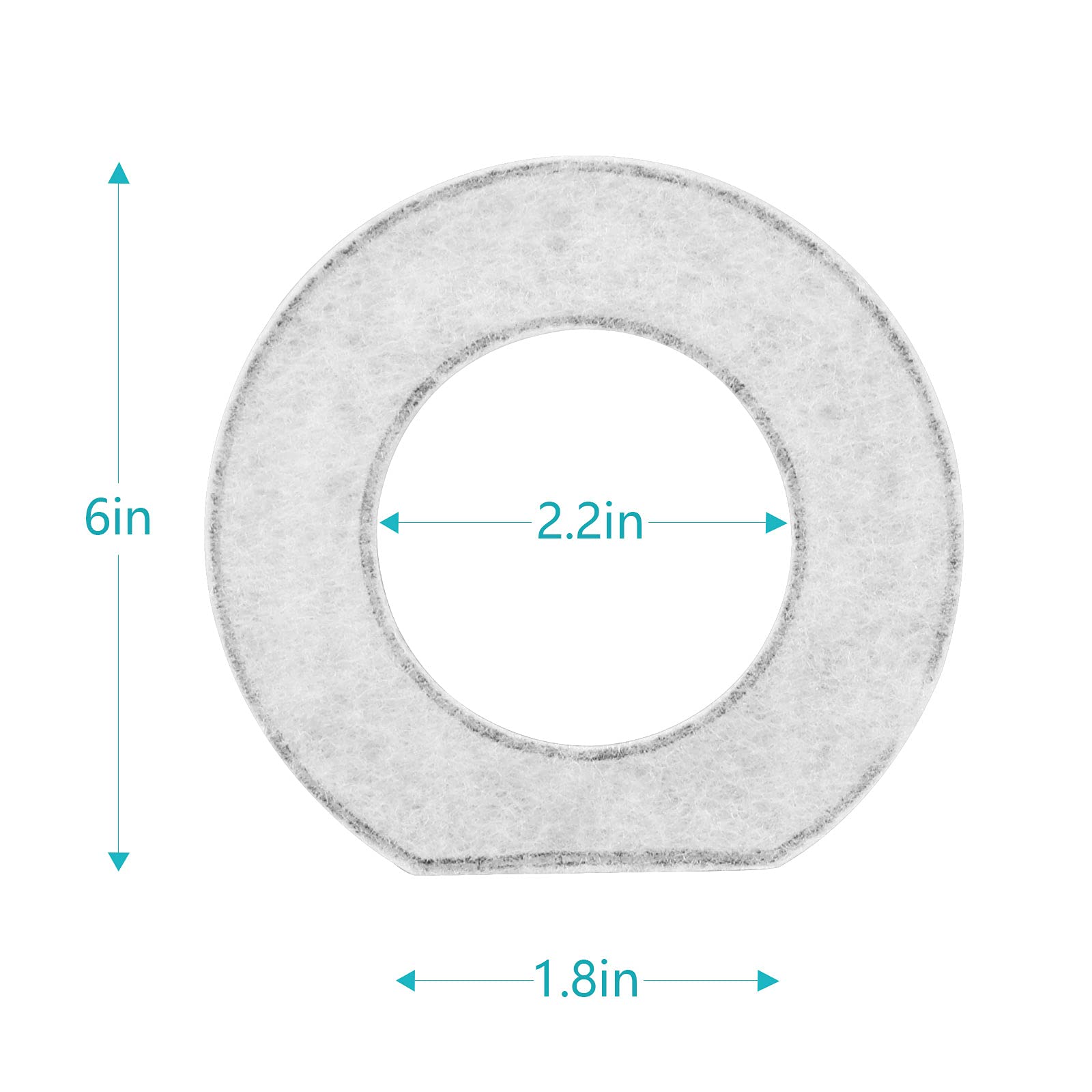 Upsky replacement filter packaging is individually sealed to preserve quality