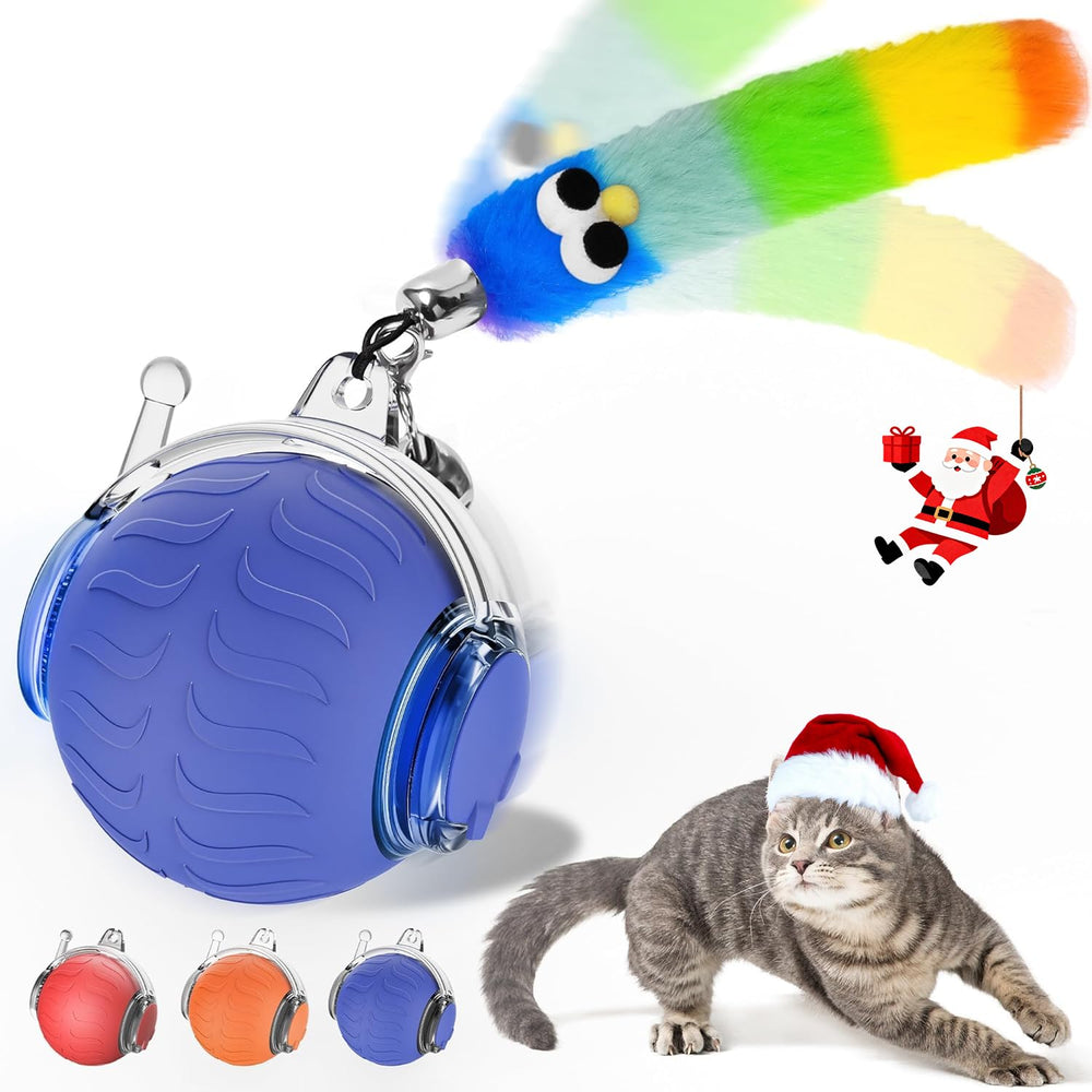UPSKY interactive cat ball surface close-up promoting independent play