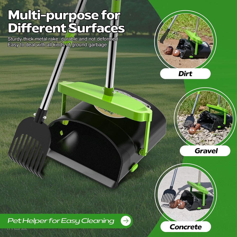 UpSky odor-proof lid blocks smells, keeping yard fresh after pickups.
