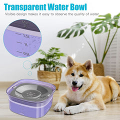 Upsky slow-drinking feature promotes steady water intake without splashing.
