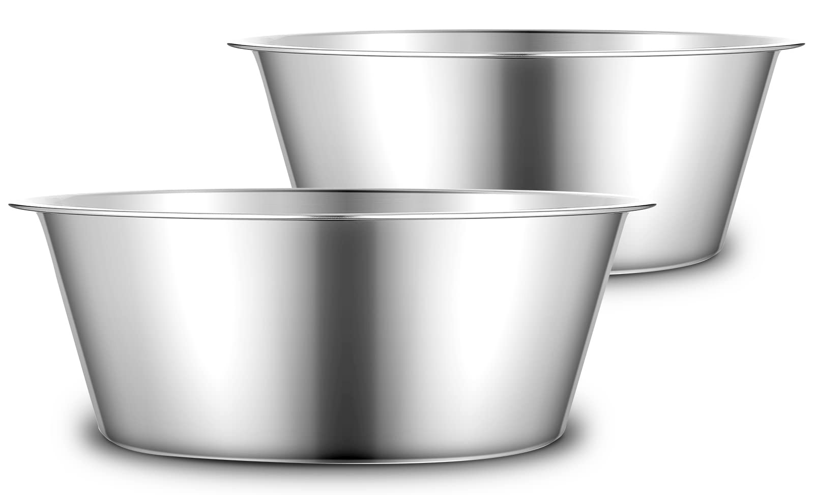 URBUDDIES XL dog bowls front view supporting ample daily hydration