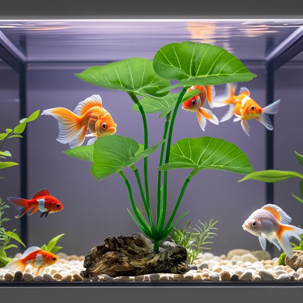 UreverFins Easy-clean detachable leaves simplify maintenance