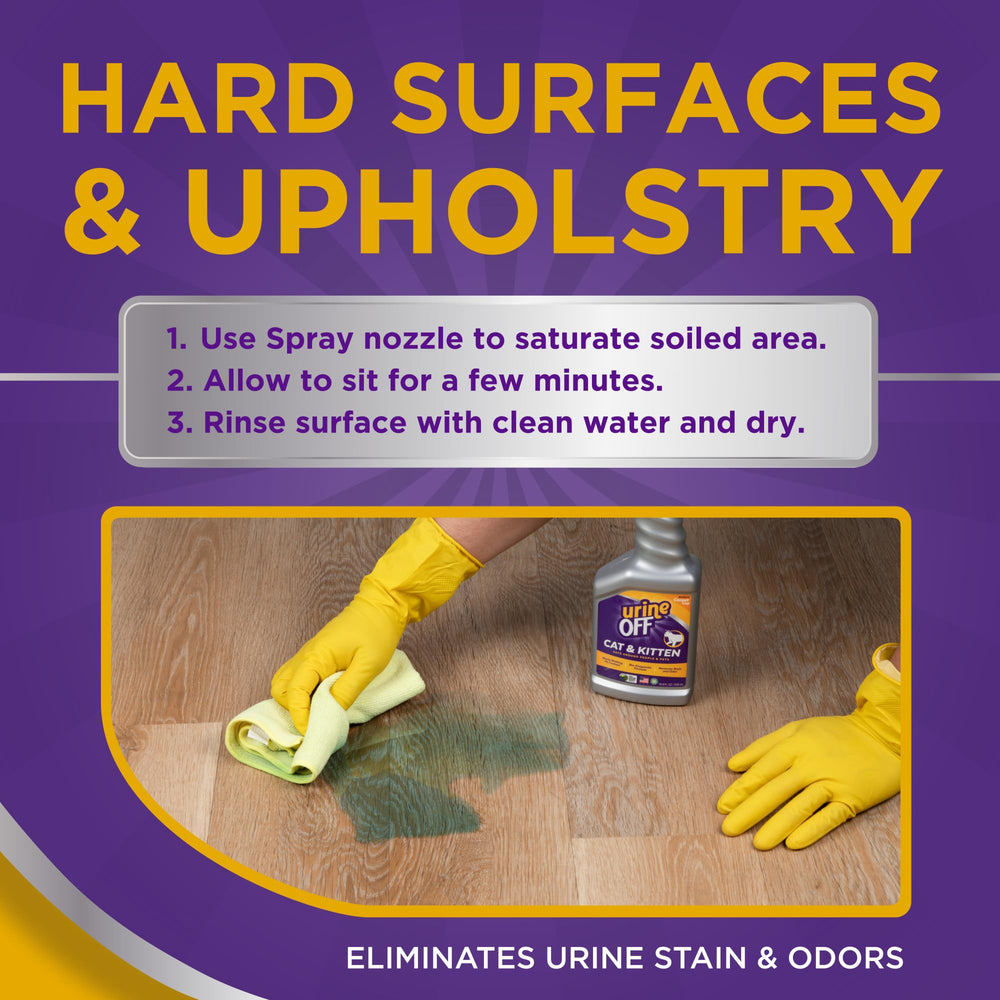 urineOFF USDA biobased label signals pet and planet-friendly cleaning.