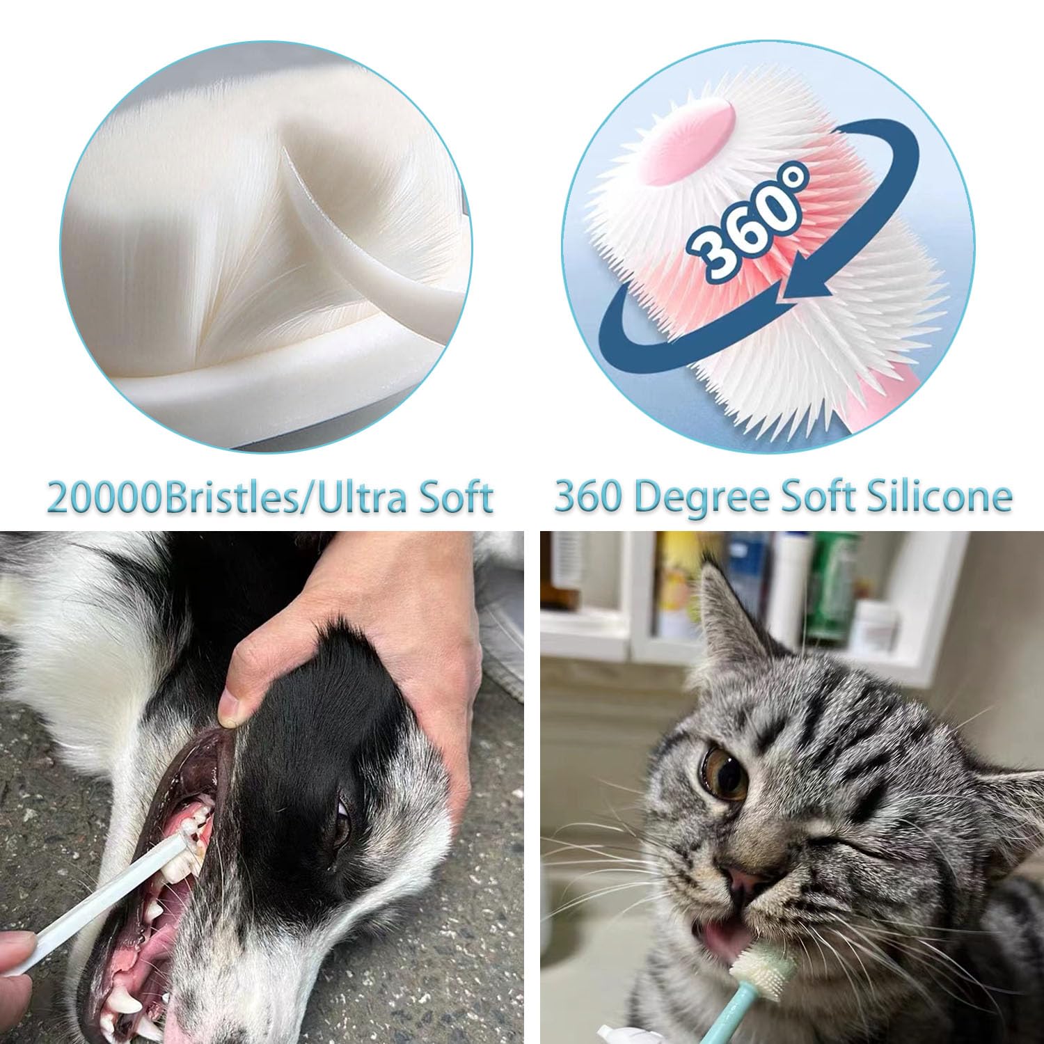 URMYONLY 360-degree toothbrush offers all-around cleaning for efficient dental care.