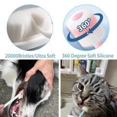 URMYONLY 360-degree toothbrush offers all-around cleaning for efficient dental care.