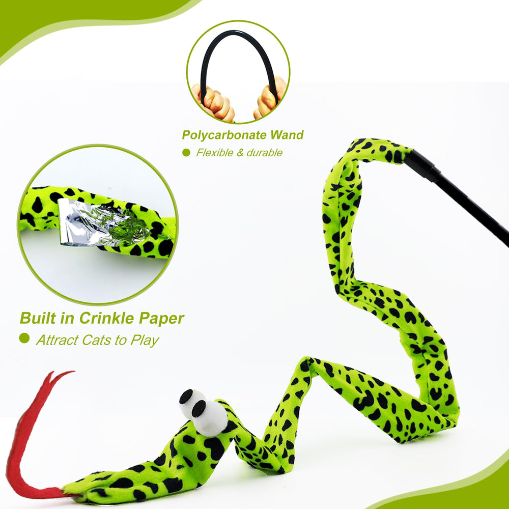 URMYONLY wand-swoop action supports hunting instincts during interactive sessions.